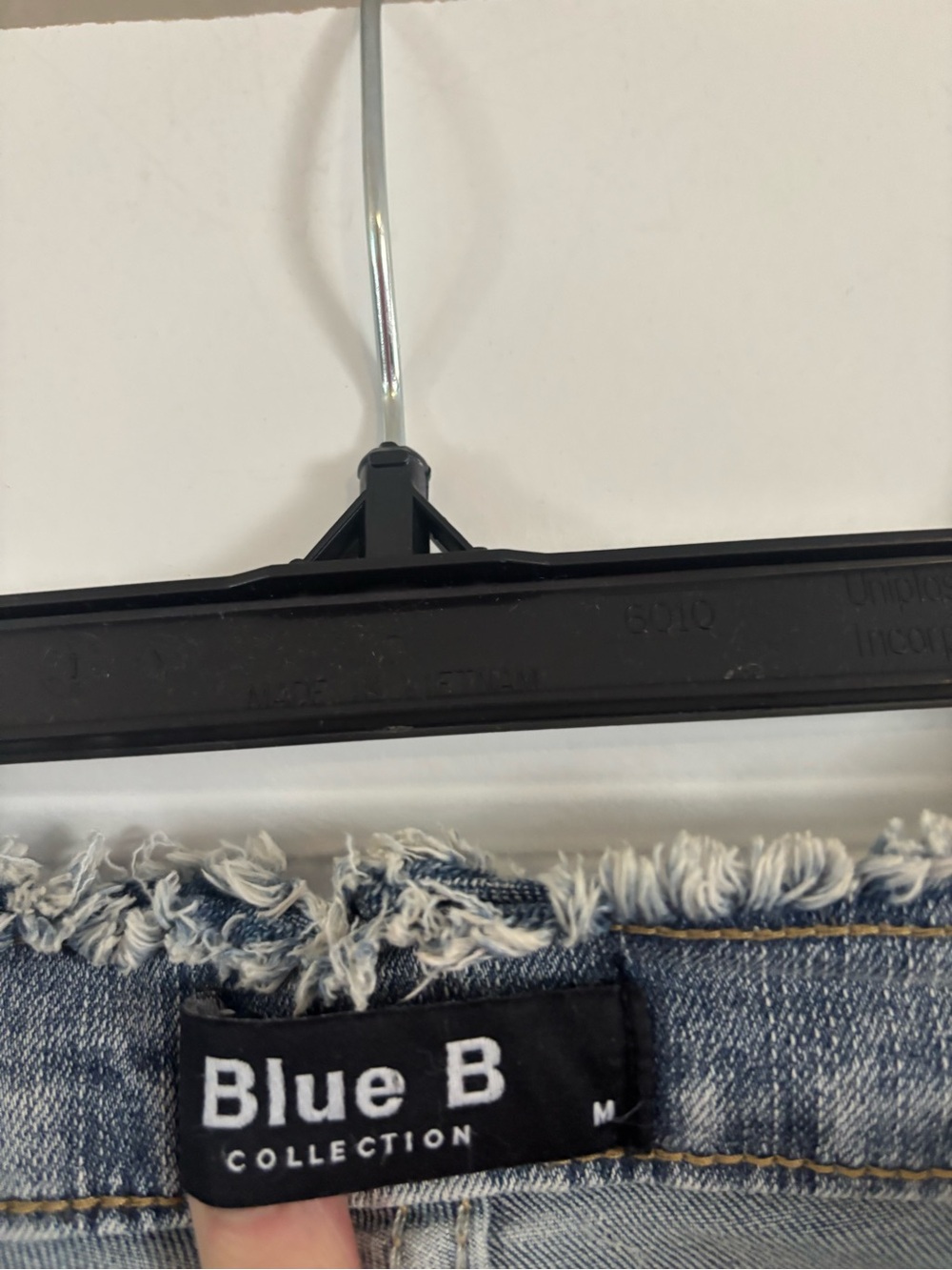 cropped flares with rhinestone fringe trim - Picture 6 of 10